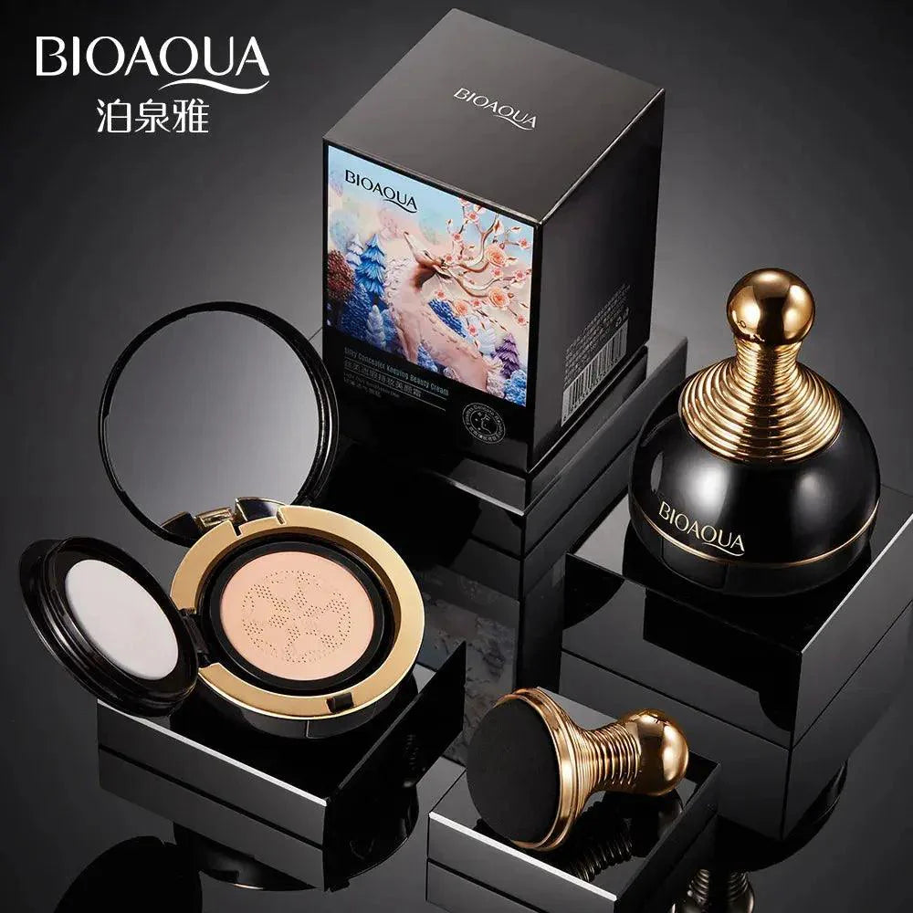 NEW Make up Air Cushion Moisturizing Foundation Air-permeable Natural Brightening Oil-control Makeup BB Cream - BEAUTIRON