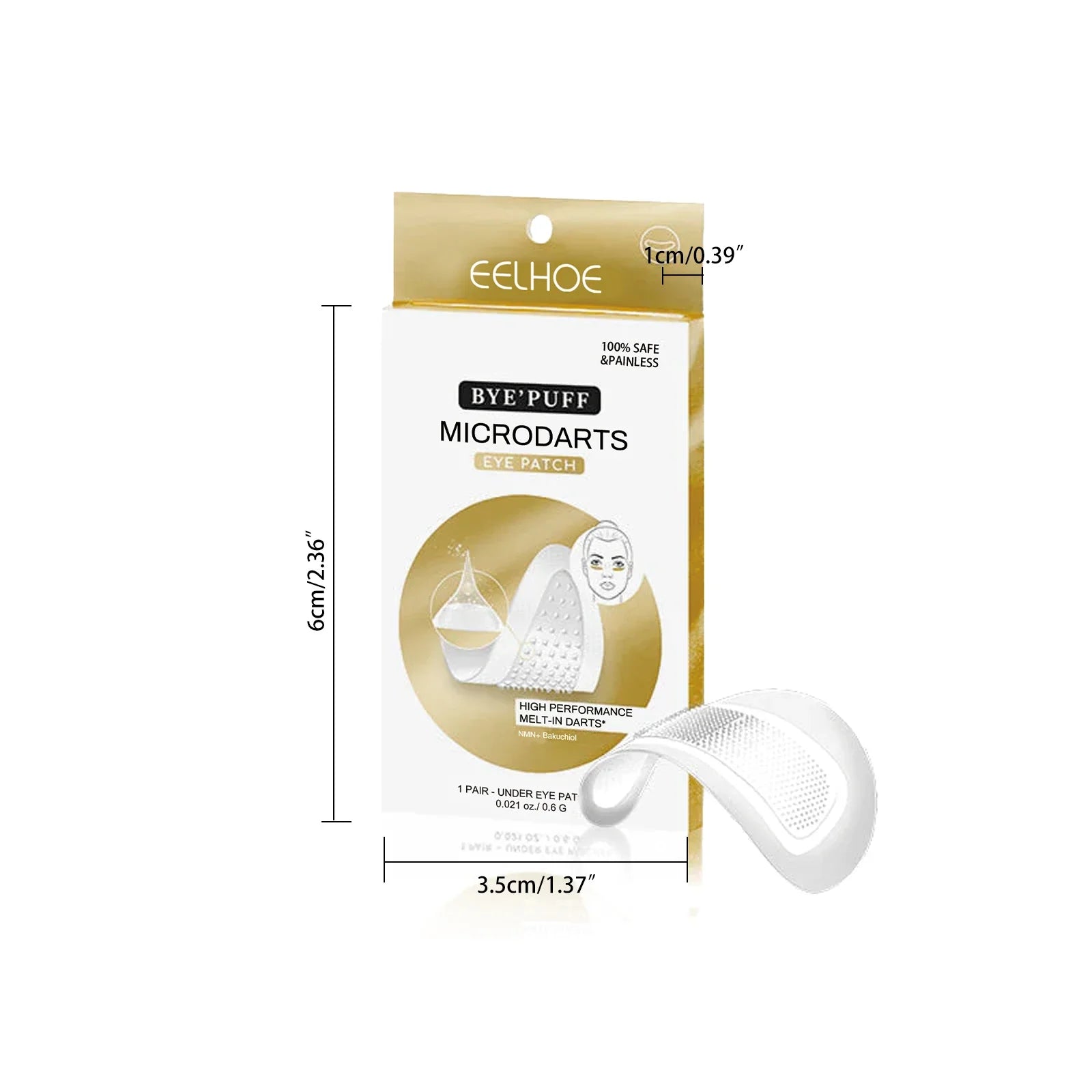 Niacinamide Anti-wrinkle Eye Mask, Dark Circles and Eye Bags Removal, Moisturizing and Nourishing Eye Skin Care Products