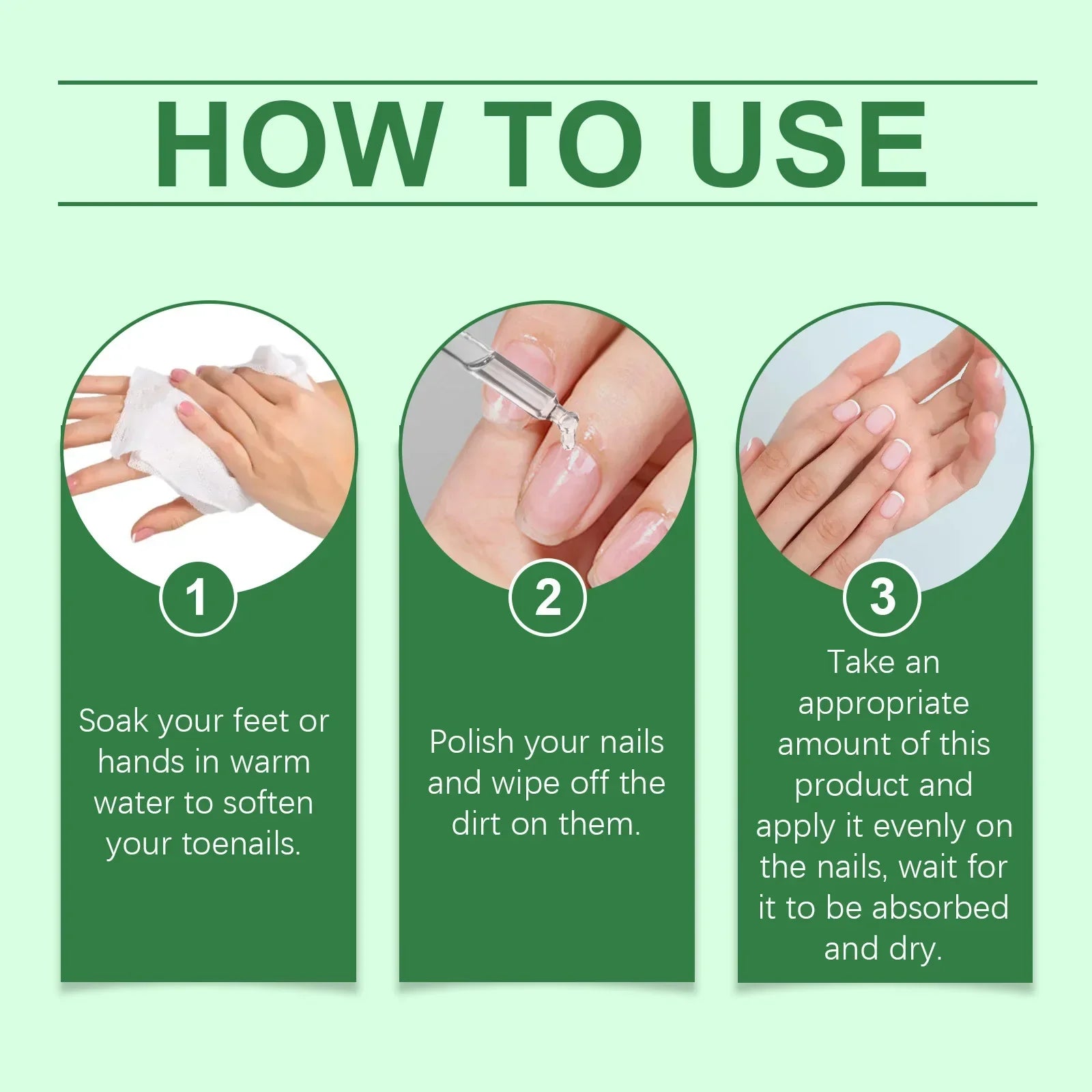 Bee Venom Nail Fungus Care Solution Nail Repair Liquid Soft Nails Thick Nail Cleansing Care Nourishing Cares Nails Week