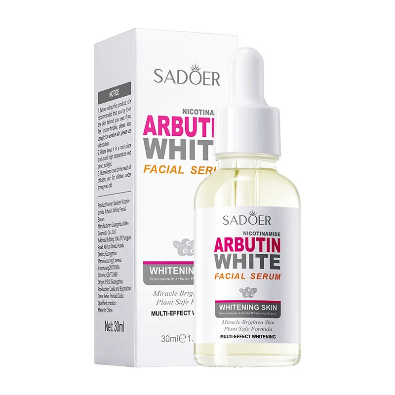 30ml SADOER Vitamin C Niacinamide Hyaluronic Acid Turmeric Face Serum Essence Moisturizing Hydrating Fade Fine Lines Skin Care