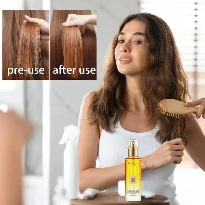 80ml Morocco Argan Hair Oil Hair Serum Smoothing Soft Repair Frizz Dry Damaged Scalp Treatments Hair Care Hair Conditioner Oil BEAUTIRON