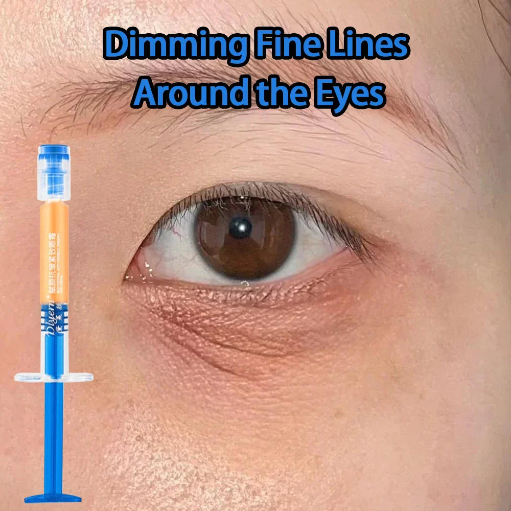 Eye Serum Anti-Wrinkle Oil Original Oil Hydrating Massaging Eye Essence For Fading Fine Lines Needle-shaped Eye Skin Care
