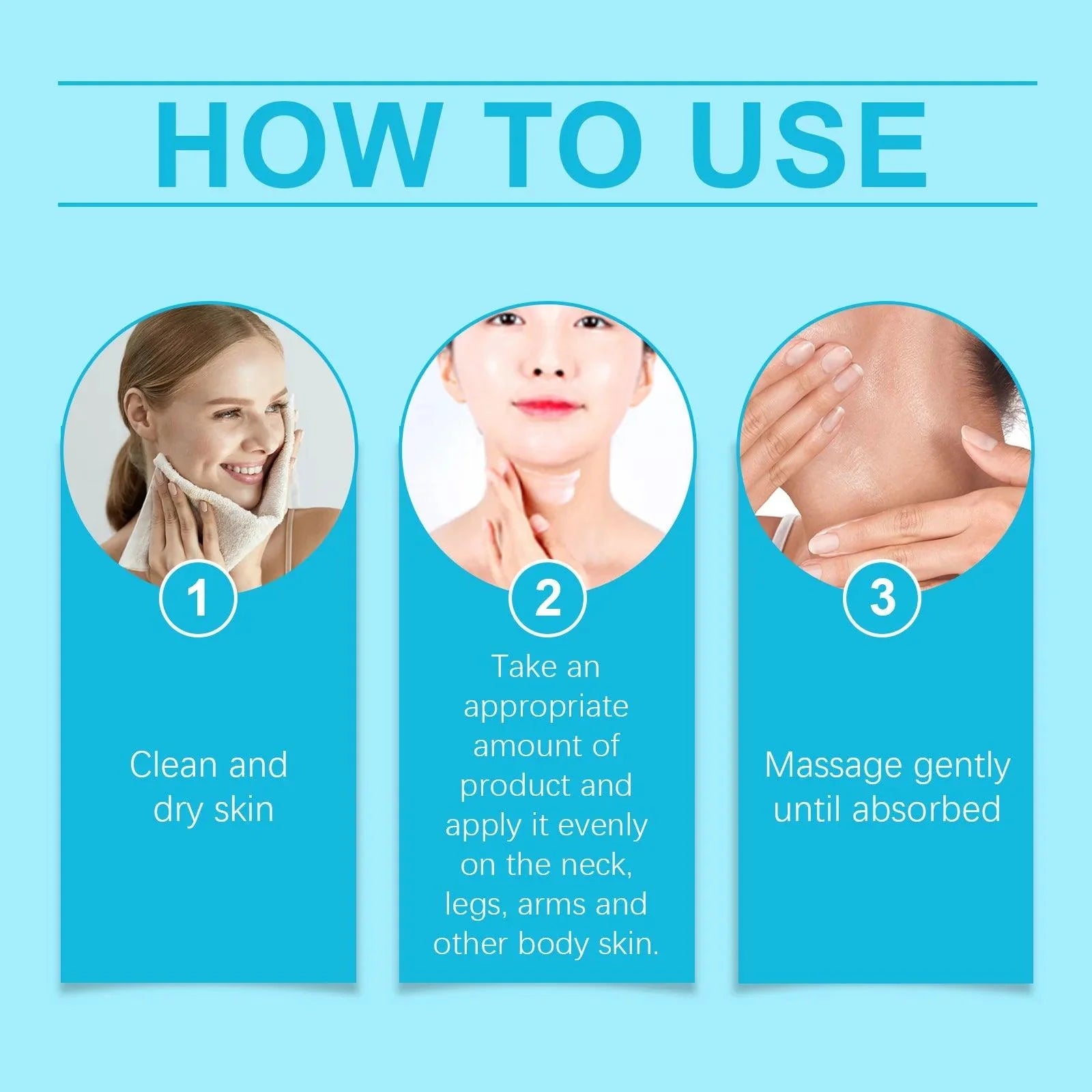 Body Firming Cream W-rinkle Neckline Remover Anti-A-ging Improve Sagging Fade Fine Line Moisturizing Skin Tighten Lifting Cream