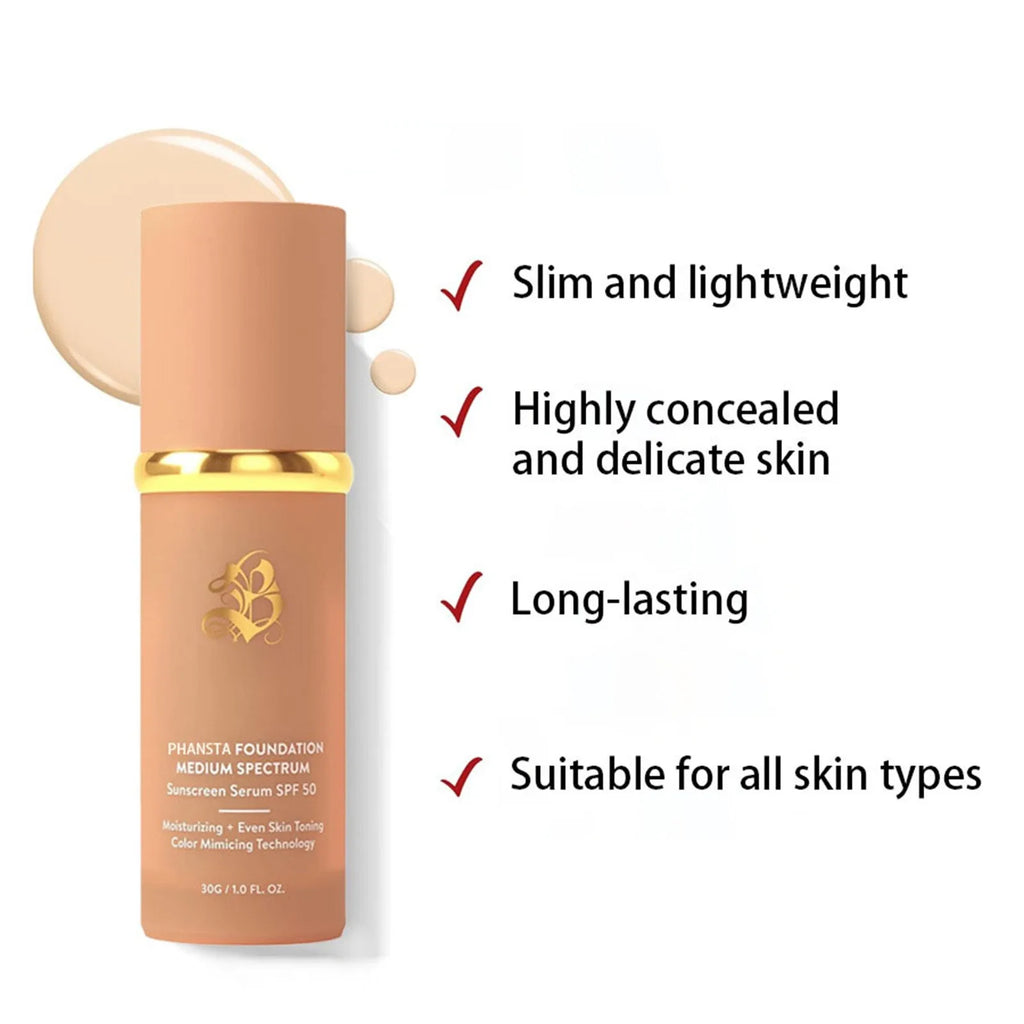Foundation 4 In 1 Spectrums 4 In 1 Light Spectrums Foundation With SPF50+ Longwearing