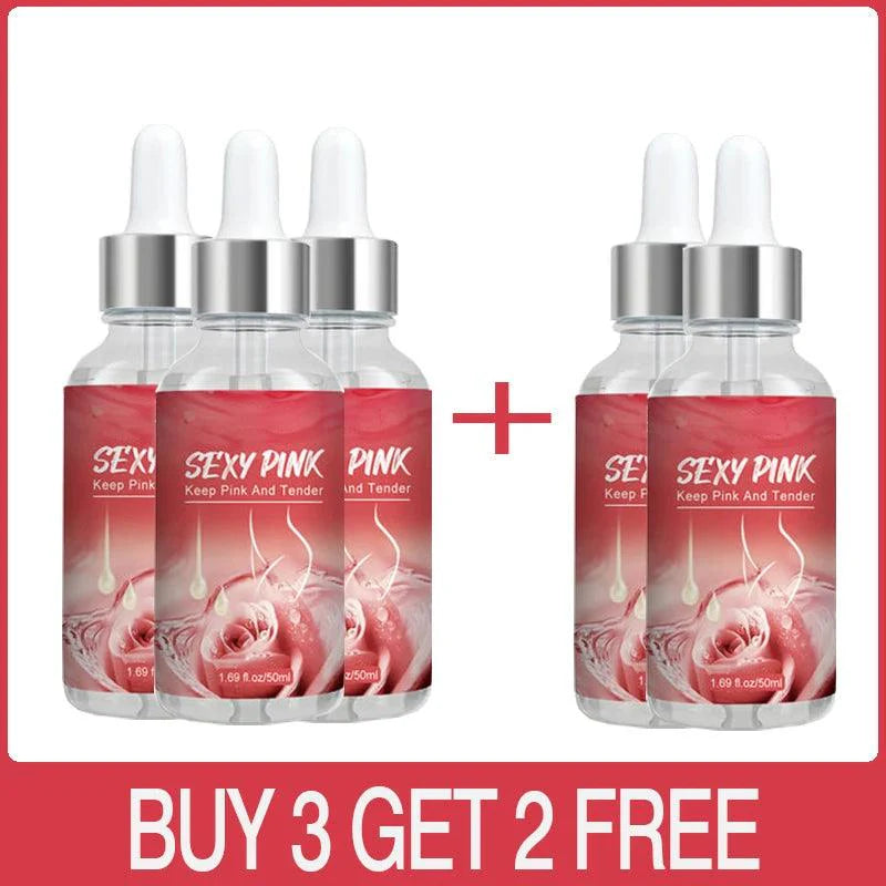 Pink Sexy Women Essence For Lip Areolas Private Parts Tender Remove Intimate Melanin Skin Care Whitening Dark Spot Body Serum BEAUTIRON