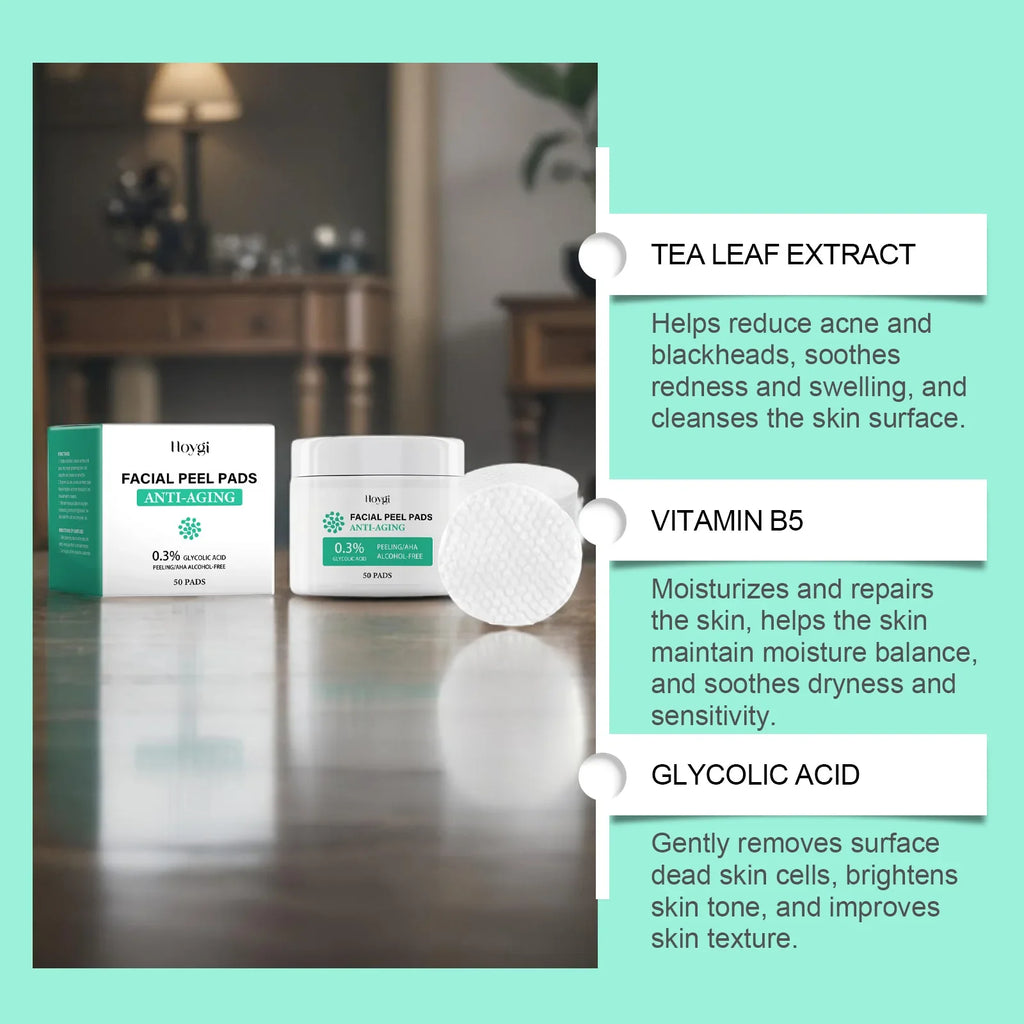 ClearGlow Pads – Exfoliate, Hydrate, Conquer Acne!