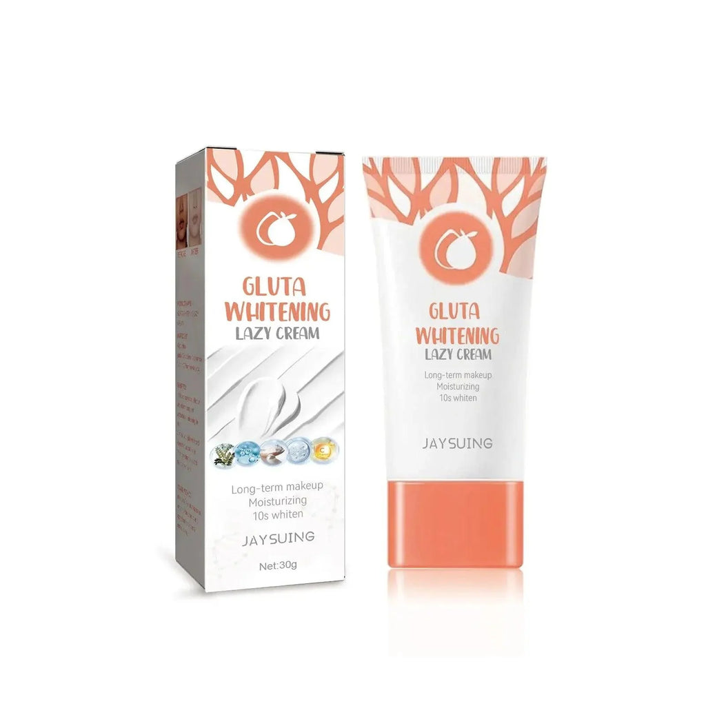 Gluta Whitening Lazy Cream Whiten Brighten Moisturizing Fade Melanin Resist Oxidation Firming Rejuvenation Lifting Repair Cream - BEAUTIRON