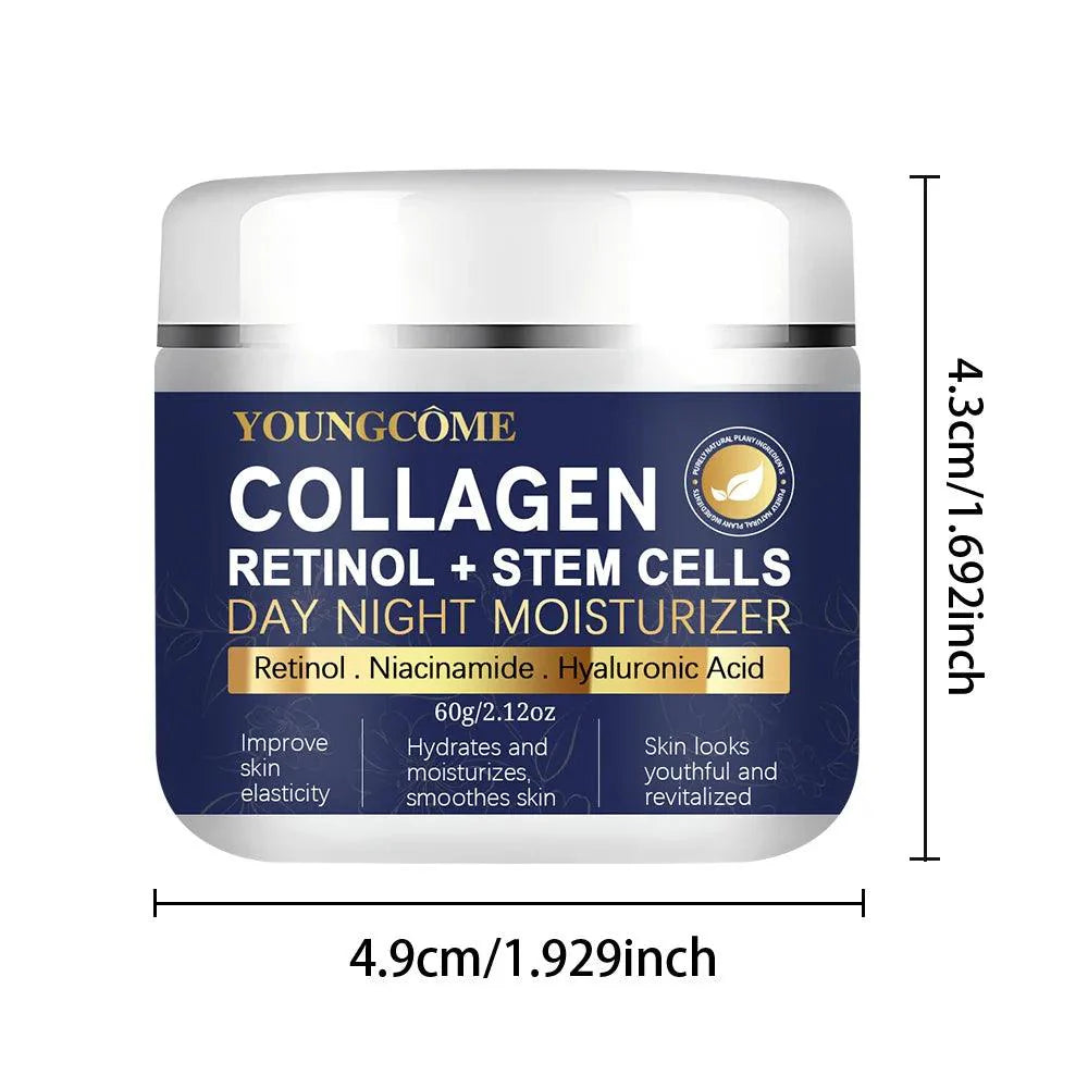 YOUNGCOME Collagen Hyaluronic Acid Skin Care Anti-Wrinkle Moisturizing Anti-Aging Night Shrink Pores Whitening Smooth Anti Aging