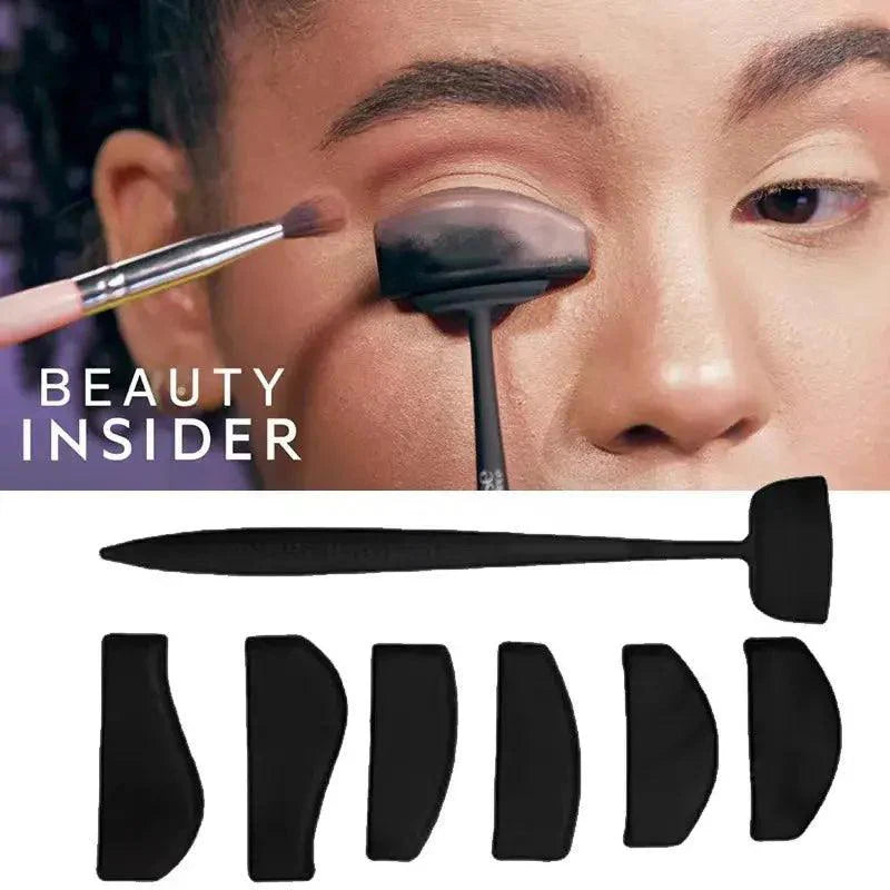 6-in-1 Crease Line Kit in Use: Achieving the Perfect Cut Crease Look