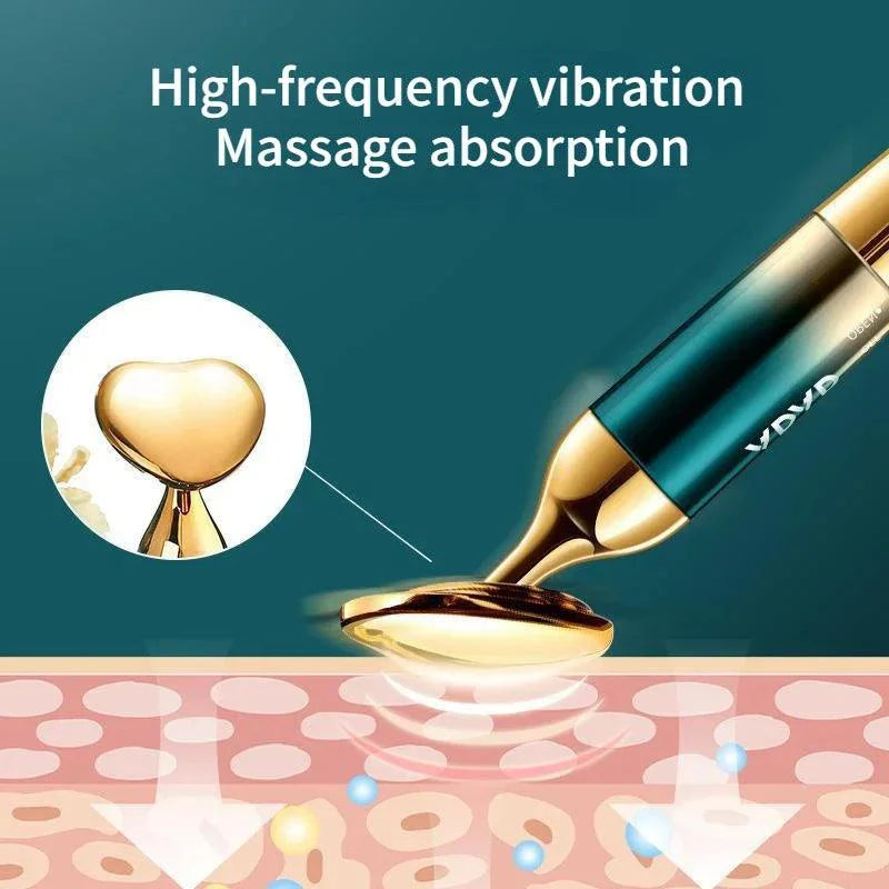 Electric Facial Beauty Devices Face Lifting Anti Wrinkle Facial Eye Massage with Face Cream Introducer Skin Rejuvenation Care