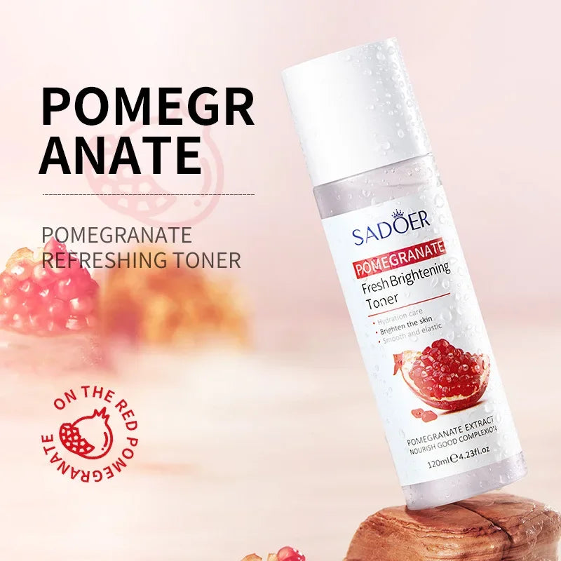 * Red Pomegranate Extract: Contains antioxidants that help protect the skin from damage and brighten it. * Glycerin: A humectant that helps attract moisture to the skin. * Hyaluronic Acid: Helps moisturize the skin and fill in fine lines and wrinkles