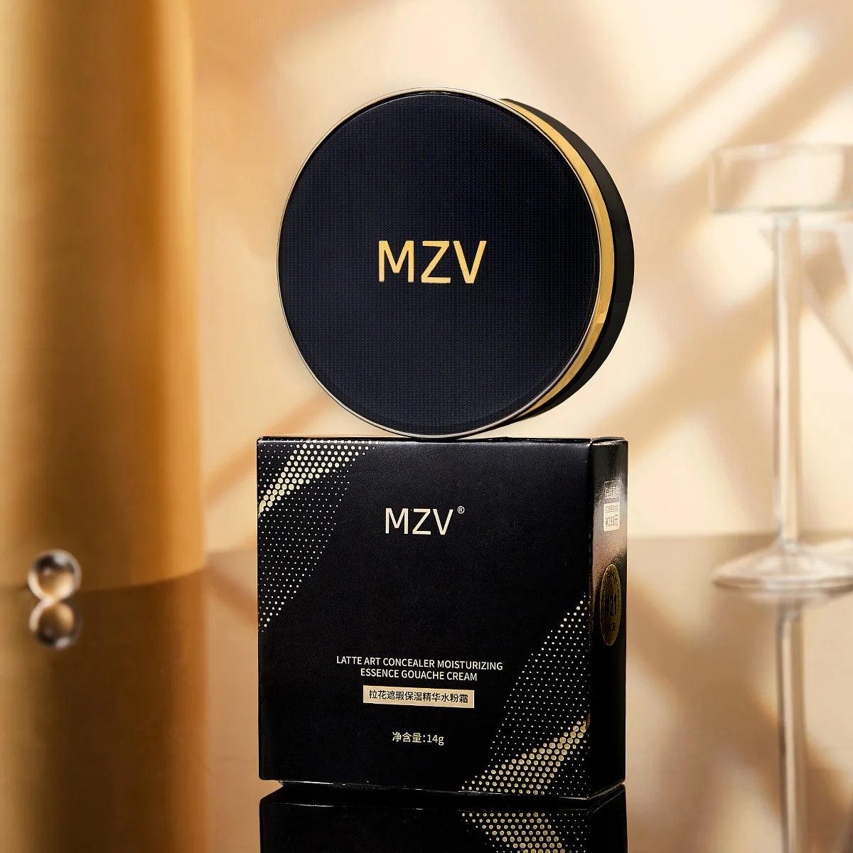MZV Air Cushion Luxury 3-color Waterproof Foundation with Replacement Full Cover Oil Control Face Base Makeup Soft Concealer