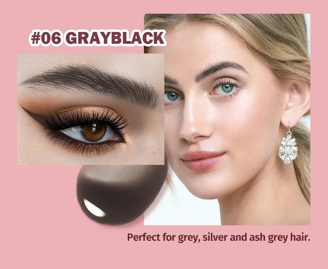 3D Wild Eyebrow Pencil Microblading Eyebrow Tint Pen Square Angled Brush Brow Dye Cream Anti-smudge Waterproof Multifunction