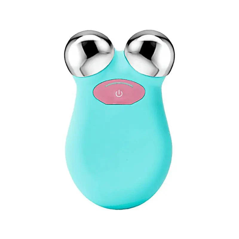 Microcurrent Facial Massager Roller Anti Wrinkles EMS Face Lift Skin Tightening Machine Face Firming Slimming Skin Care Tools