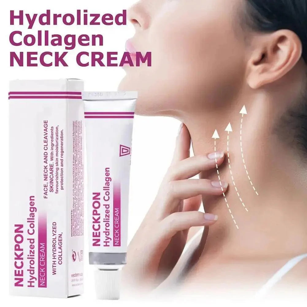 Neckpon Hydrolized Collagen Neck Cream For Face Neck Cleavage Skincare Cream With Hydrolized Collagen Vera Anti-aging Cream X5J7 - BEAUTIRON