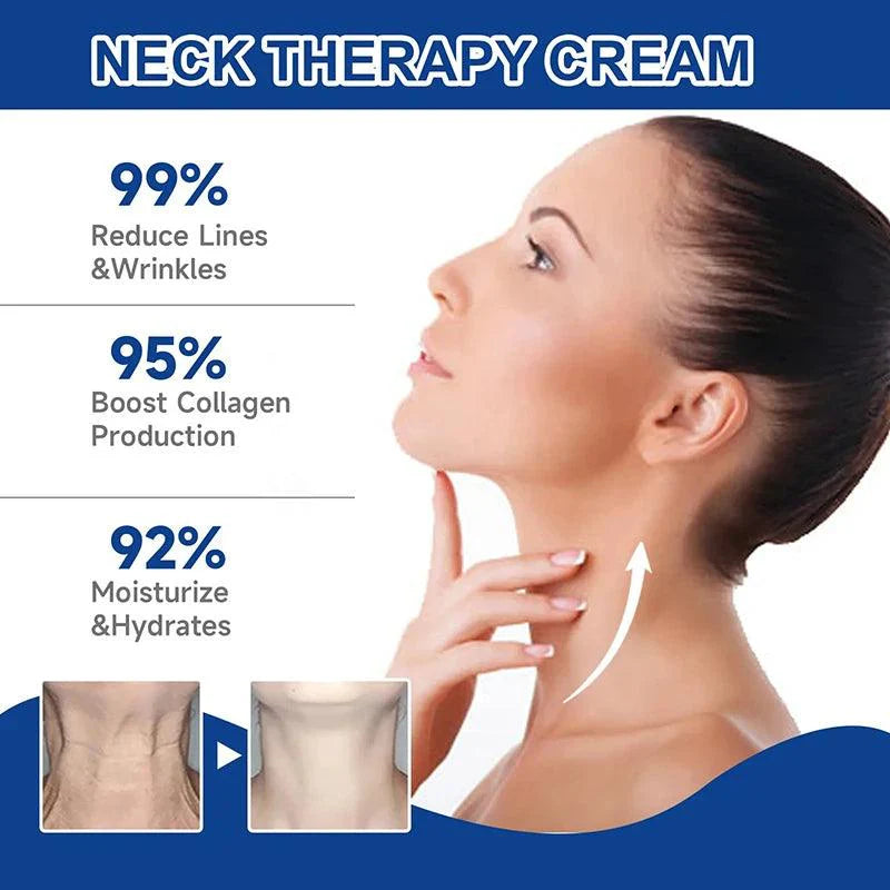 EELHOE Collagen Neck Cream Lifting Firming Anti-aging Efficient Reducing Fine Line Moisturizing Whitening Skincare 20g 2024
