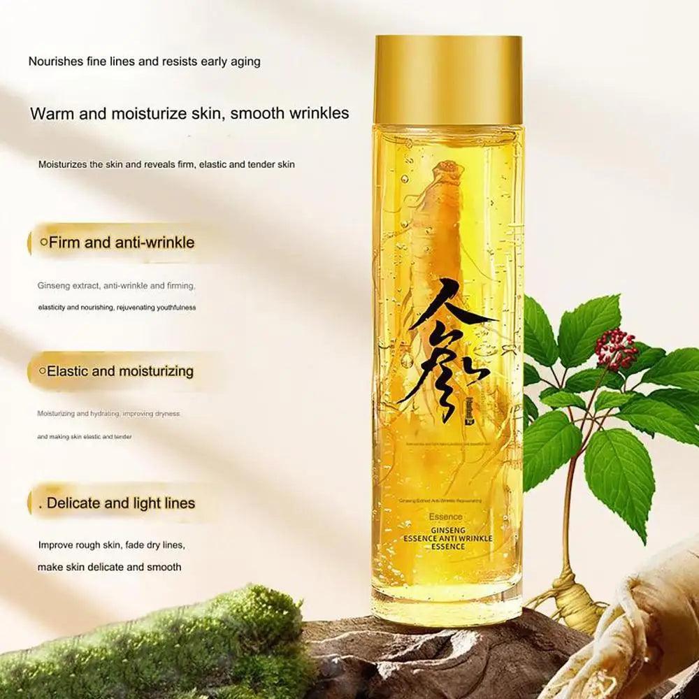 Korean Red Ginseng Extract 120ml Ginseng Extract Liquid Moisturizing Oil anti-aging Brightening Essence Liquid reducing wrinkles
