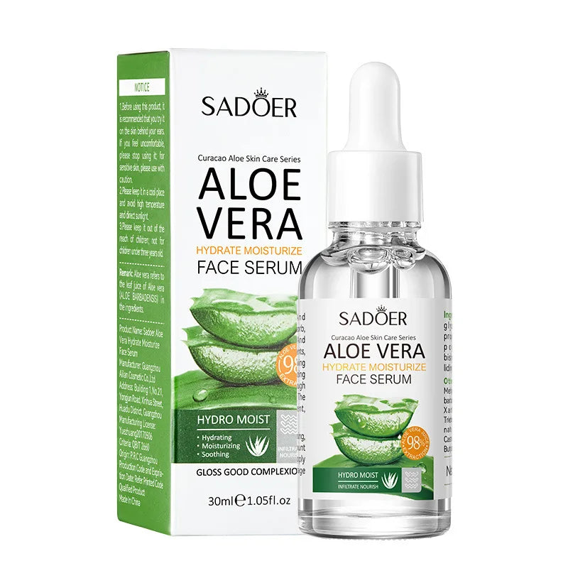 30ml SADOER Vitamin C Niacinamide Hyaluronic Acid Turmeric Face Serum Essence Moisturizing Hydrating Fade Fine Lines Skin Care