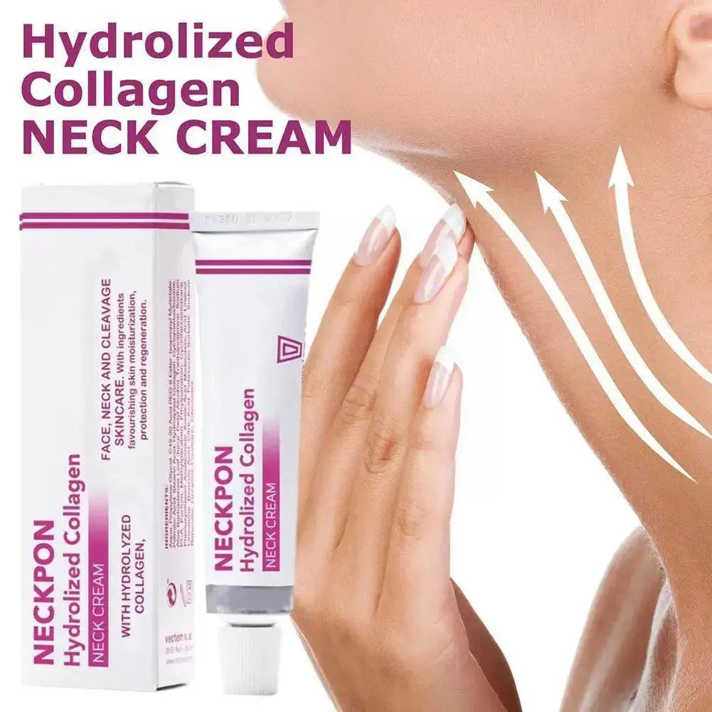 Neckpon Hydrolized Collagen Neck Cream For Face Neck Cleavage Skincare Cream With Hydrolized Collagen Vera Anti-aging Cream X5J7 - BEAUTIRON