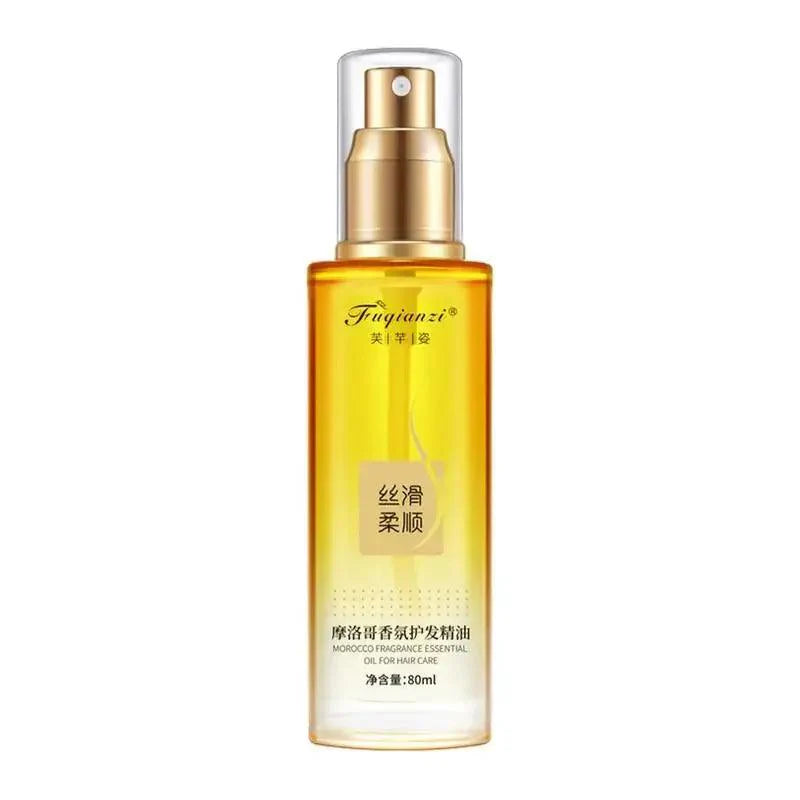80ml Morocco Argan Hair Oil Hair Serum Smoothing Soft Repair Frizz Dry Damaged Scalp Treatments Hair Care Hair Conditioner Oil BEAUTIRON