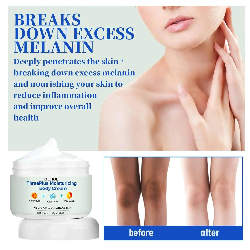 Brightening Body Cream Private Parts Underarm Bleaching Ankles Elbow Butt Remove Melanin Moisturize Inner Thigh Whitening Cream