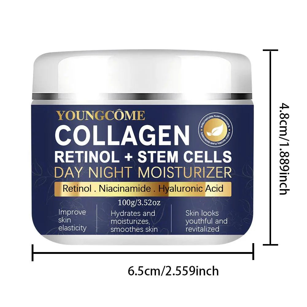 YOUNGCOME Collagen Hyaluronic Acid Skin Care Anti-Wrinkle Moisturizing Anti-Aging Night Shrink Pores Whitening Smooth Anti Aging