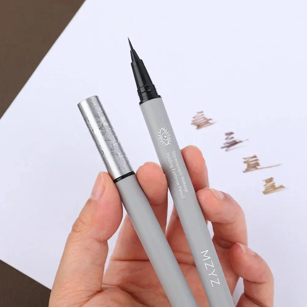 Lasting Liquid Eyebrow Pencil 0.01mm Ultra-fine Outline Lying Silkworm Eyeliner Waterproof Non-smudge Smooth Eyebrow Tattoo Pen