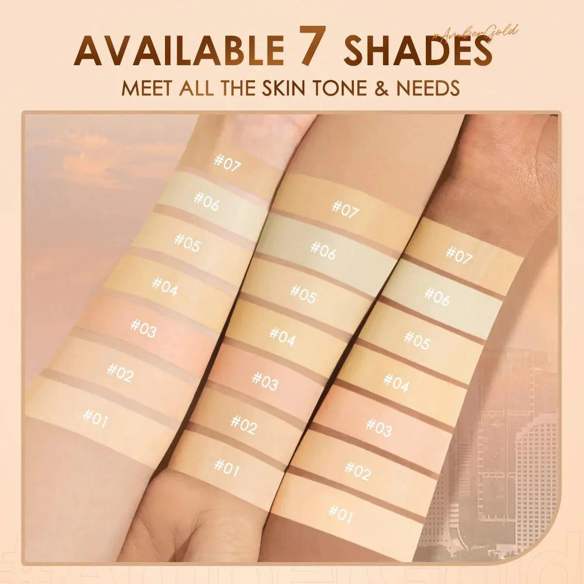 FOCALLURE Matte Flawless Liquid Concealer Foundation Cream Professional Concealing Eye Dark Circle Long-lasting Face Cosmetics - BEAUTIRON