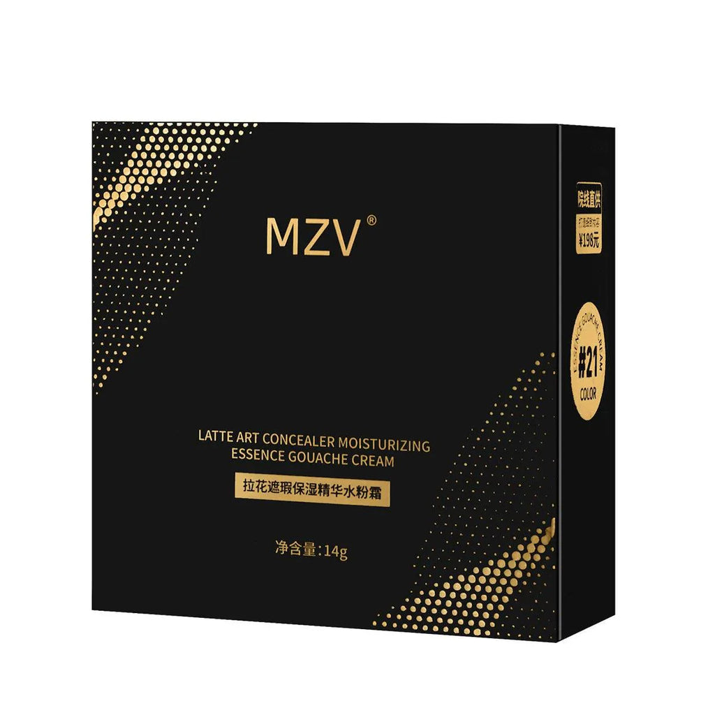 MZV Air Cushion Luxury 3-color Waterproof Foundation with Replacement Full Cover Oil Control Face Base Makeup Soft Concealer