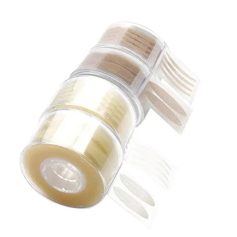 600pcs Eye Lift Strips Double Eyelid Tape Clear Gray Eyelid Stripe Big Eyes Invisible Double Fold Eyelid Sticker Makeup Tool - BEAUTIRON