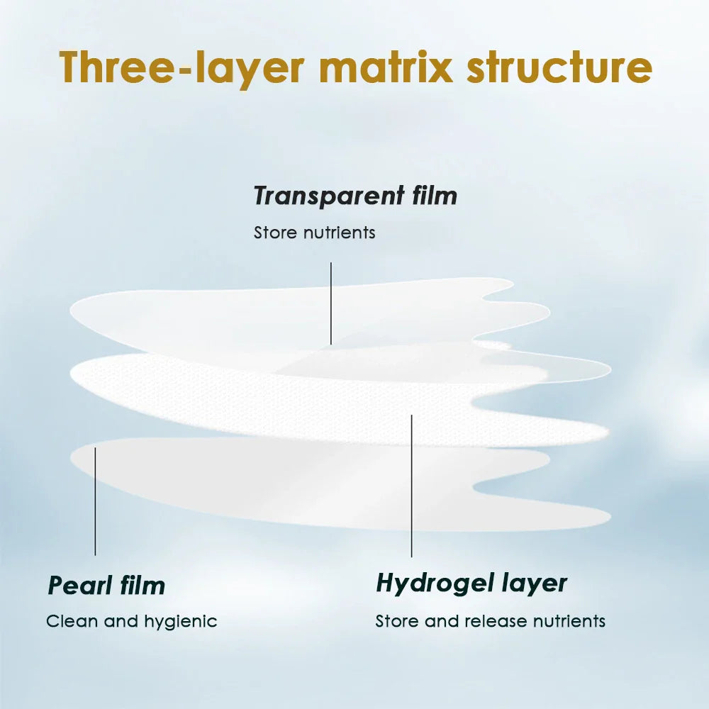 6D Condensed Water Microcrystalline Patch Wrinkle Reducing Fade Fine Lines Suitable for Many Skin Types Firming