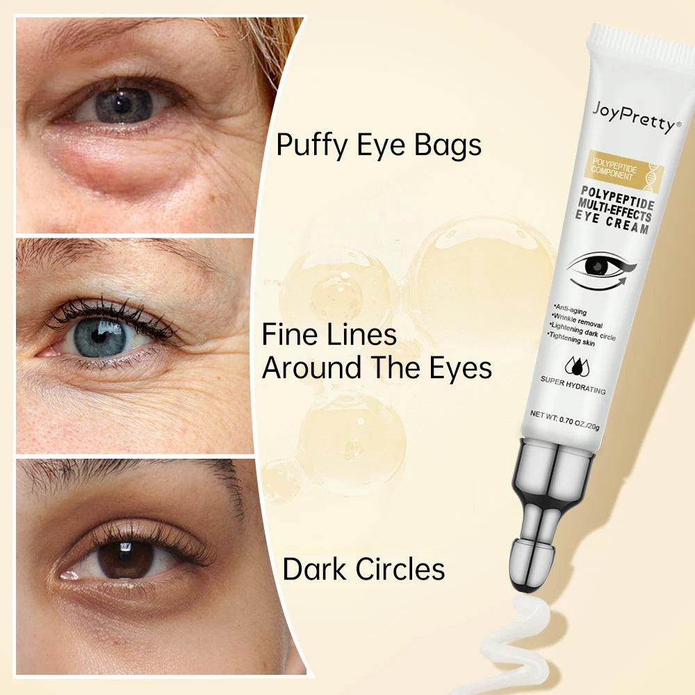 Peptide Dark Circles Removal Eye Cream Eye Bags Anti Puffiness Lightening Lifting Firming Eyes Skin Care Cosmetics