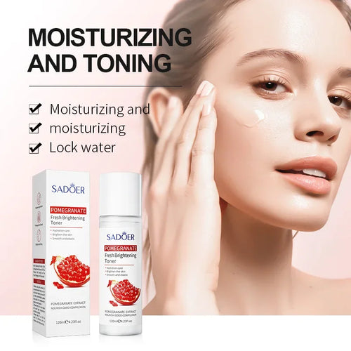 * Red Pomegranate Extract: Contains antioxidants that help protect the skin from damage and brighten it. * Glycerin: A humectant that helps attract moisture to the skin. * Hyaluronic Acid: Helps moisturize the skin and fill in fine lines and wrinkles