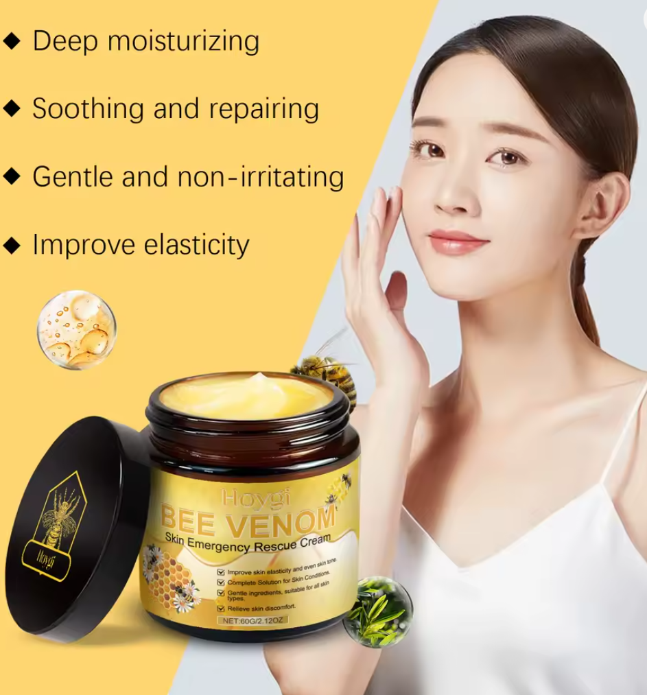Bee venom wart cream removal