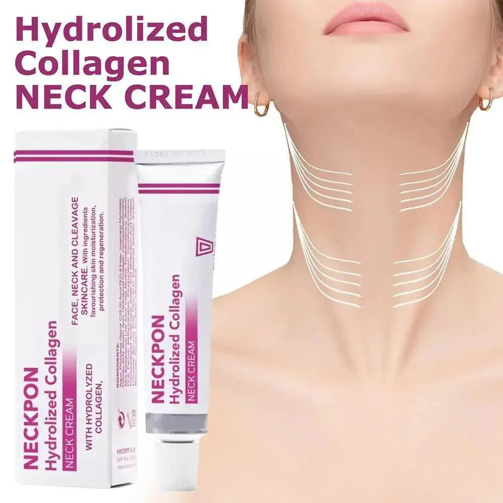 Neckpon Hydrolized Collagen Neck Cream For Face Neck Cleavage Skincare Cream With Hydrolized Collagen Vera Anti-aging Cream X5J7 - BEAUTIRON