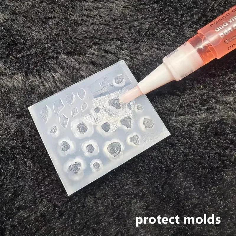 15g  Bloom Nutrition Oil Pen Fruit Floral Scented Nail Treatment Cuticle Protect Nail Molds Fragrance Nourish Skin Manicure Tool