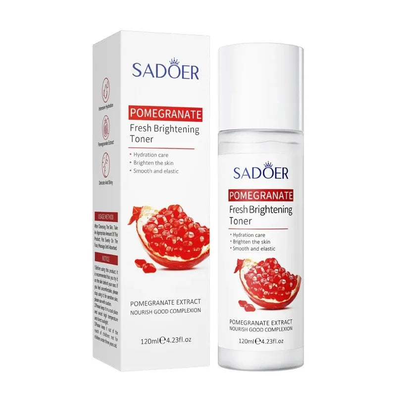 * Red Pomegranate Extract: Contains antioxidants that help protect the skin from damage and brighten it. * Glycerin: A humectant that helps attract moisture to the skin. * Hyaluronic Acid: Helps moisturize the skin and fill in fine lines and wrinkles