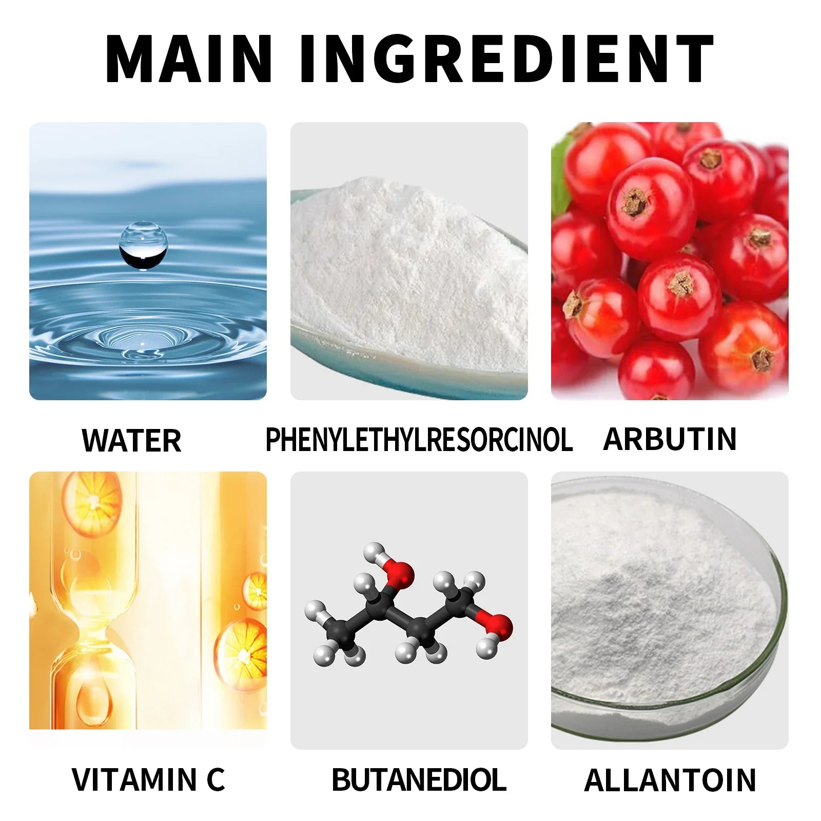 EELHOE Vitamin C Whitening Serum Face Freckle Remover Fade Dark Spot Pigment Melanin Corrector Brightening Skin Whitening Serum