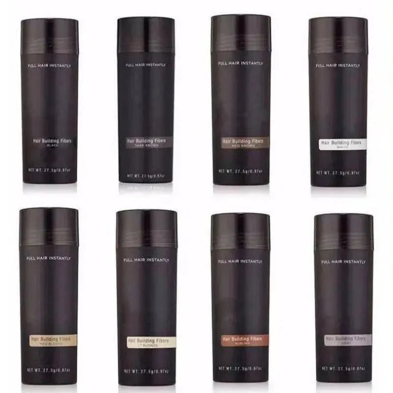 27.5g  Hair Fibers Kit Regrowth Powders Keratin Applicator Hair Building Fibers Spray Pump Hair Growth Hair Care Dropshopping - BEAUTIRON
