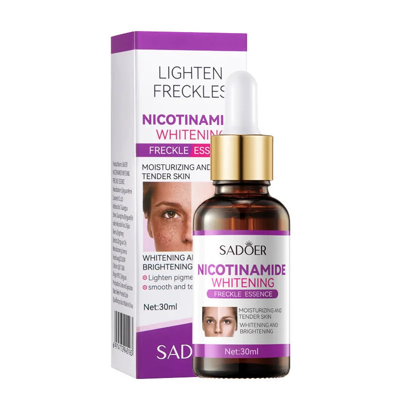 30ml SADOER Vitamin C Niacinamide Hyaluronic Acid Turmeric Face Serum Essence Moisturizing Hydrating Fade Fine Lines Skin Care