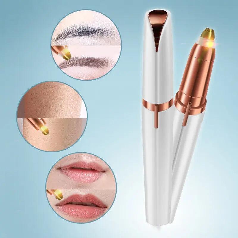 Women's Electric Eyebrow Trimmer: Face Hair Remover - BEAUTIRON