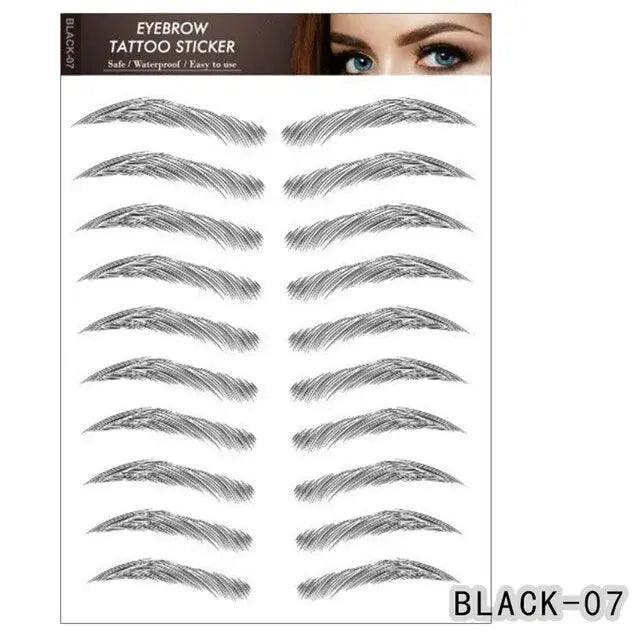 Natural-Looking Factors with 6D Eyebrow Technology