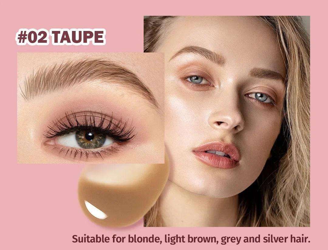 3D Wild Eyebrow Pencil Microblading Eyebrow Tint Pen Square Angled Brush Brow Dye Cream Anti-smudge Waterproof Multifunction