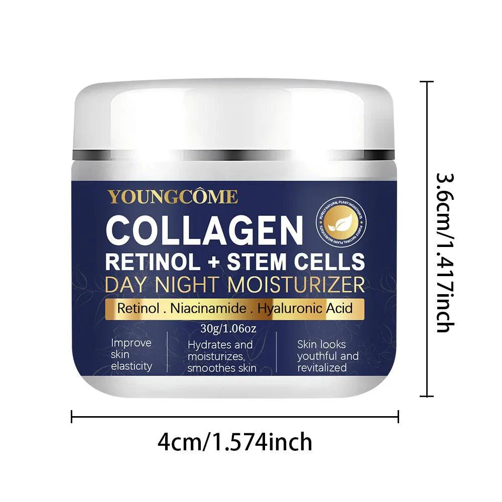 YOUNGCOME Collagen Hyaluronic Acid Skin Care Anti-Wrinkle Moisturizing Anti-Aging Night Shrink Pores Whitening Smooth Anti Aging