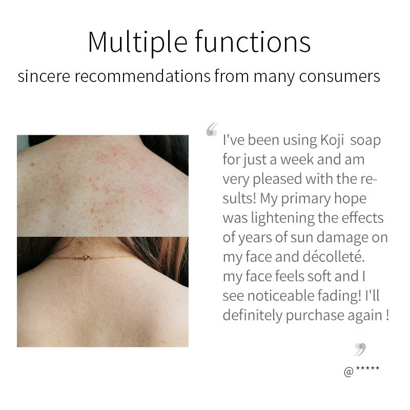 Lianbiquan Kojic Acid Soap Skin Cleaning Facial Soap