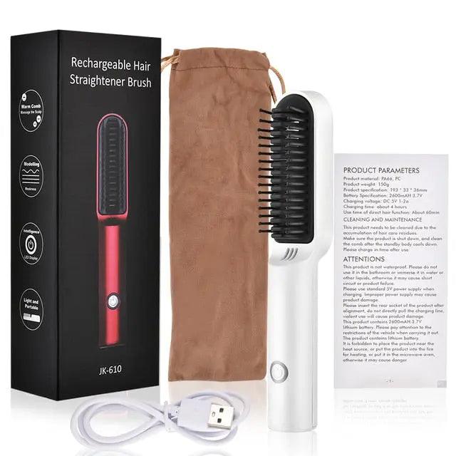 Wireless Heating Hair Styling Comb - Zera