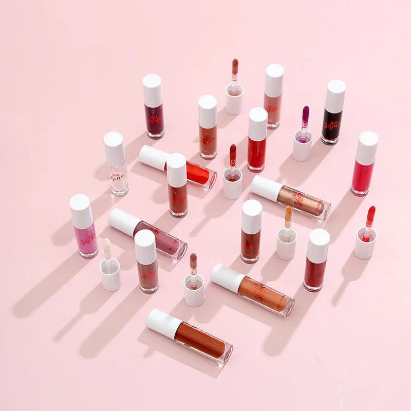Solid Jelly Lipstick Crystal Lip Balm Water Wave Mirror Lip Gloss Long Lasting Moisturizing Lip Glaze Lip Care Makeup - Zera