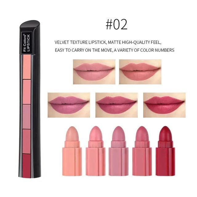 Matte Velvet Non-stick Cup Lipstick - Zera