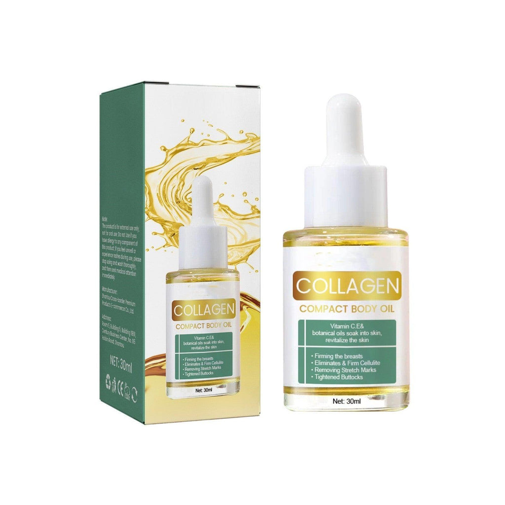 Therapeutic oil for body tightening, collagen massage, slimming and shaping the abdomen