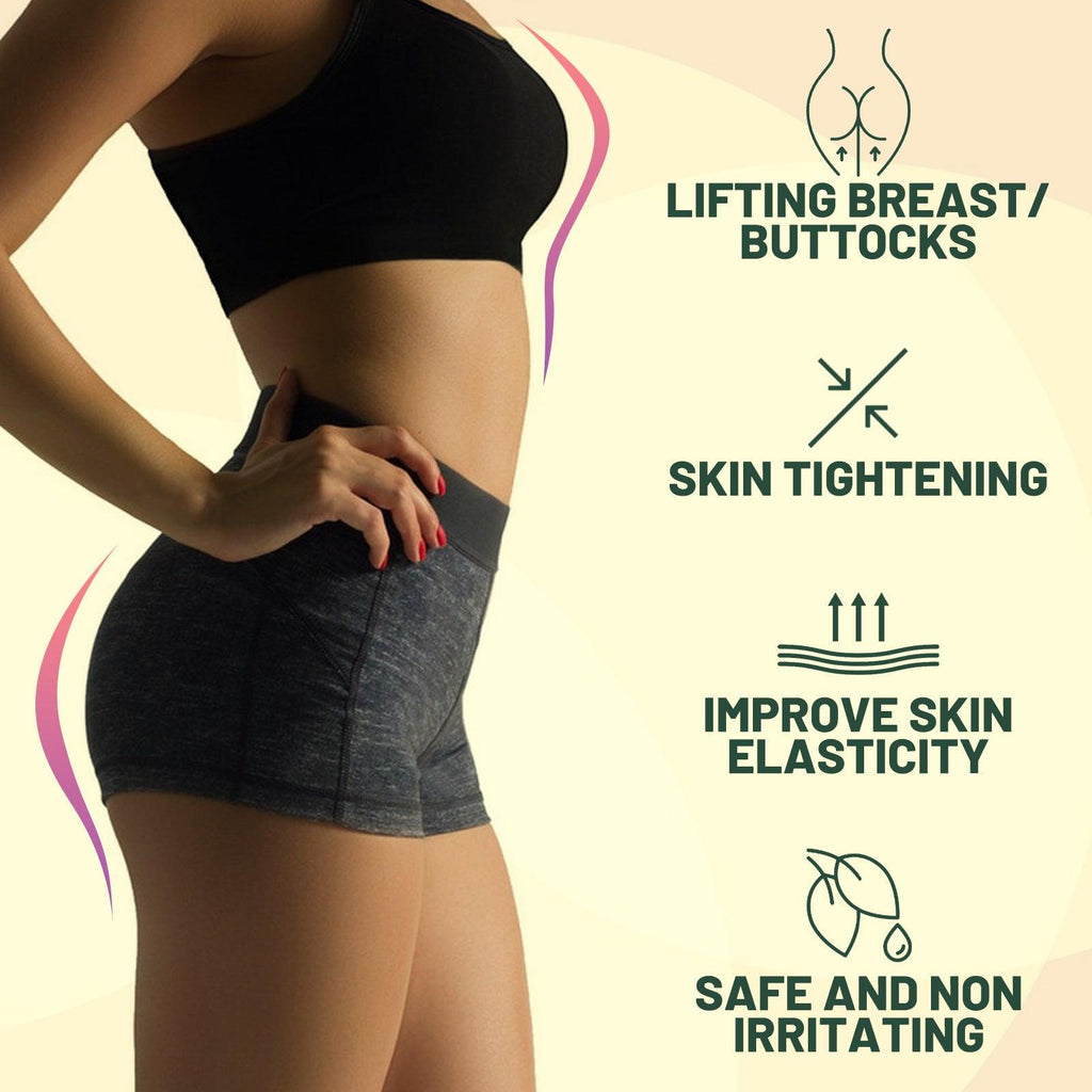 Therapeutic oil for body tightening, collagen massage, slimming and shaping the abdomen
